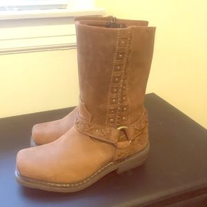 Brown Harley Davidson Boots